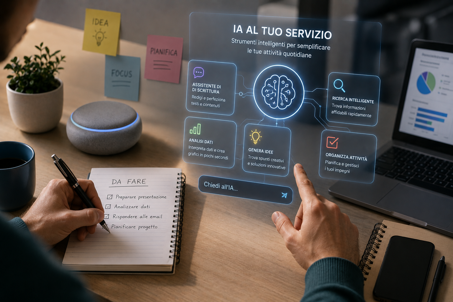 IA Assistiva: strumenti e applicazioni di IA a supporto delle attività quotidiane